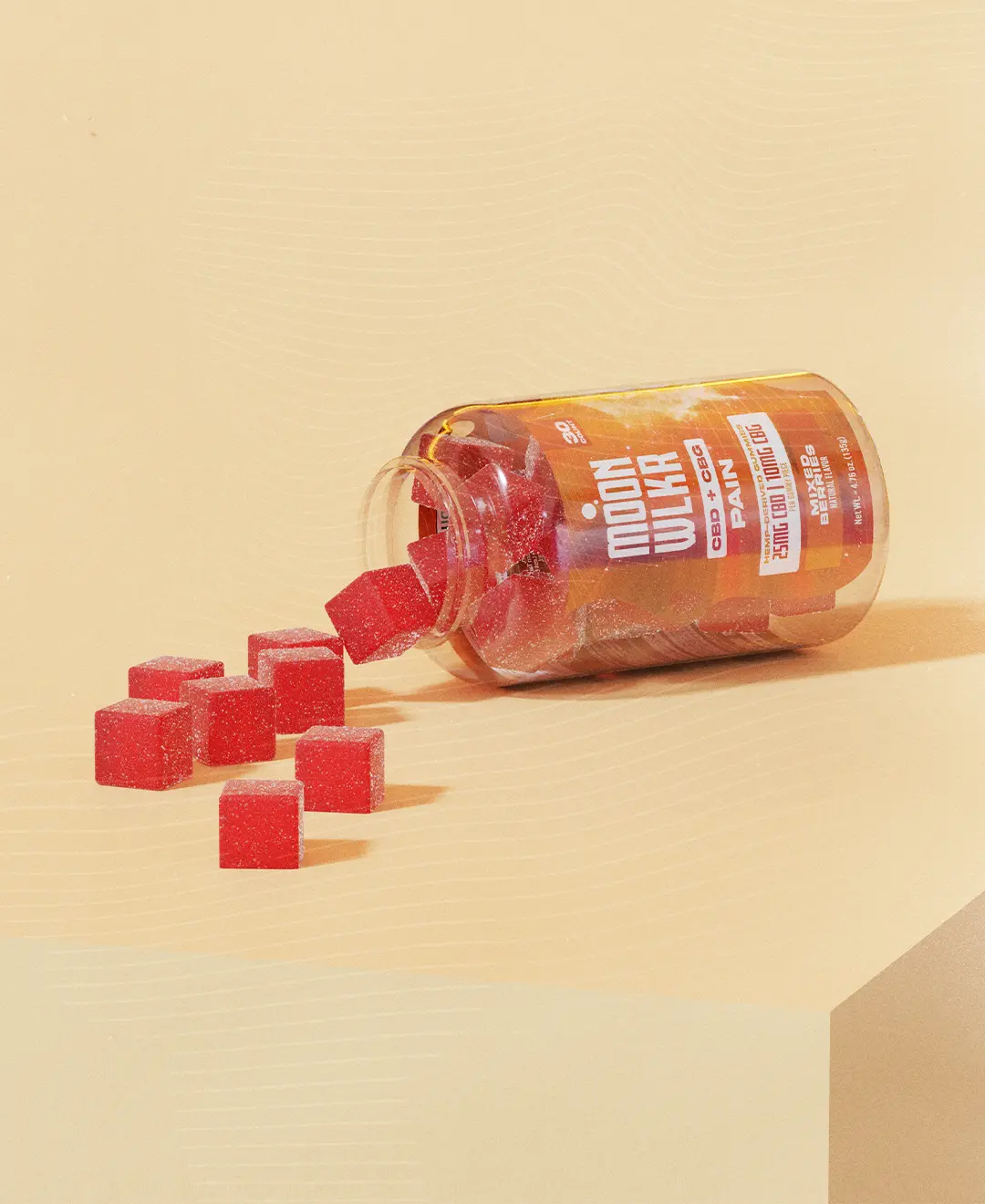 CBD:CBG Pain Relief Gummies — Mixed Berry - Image 4