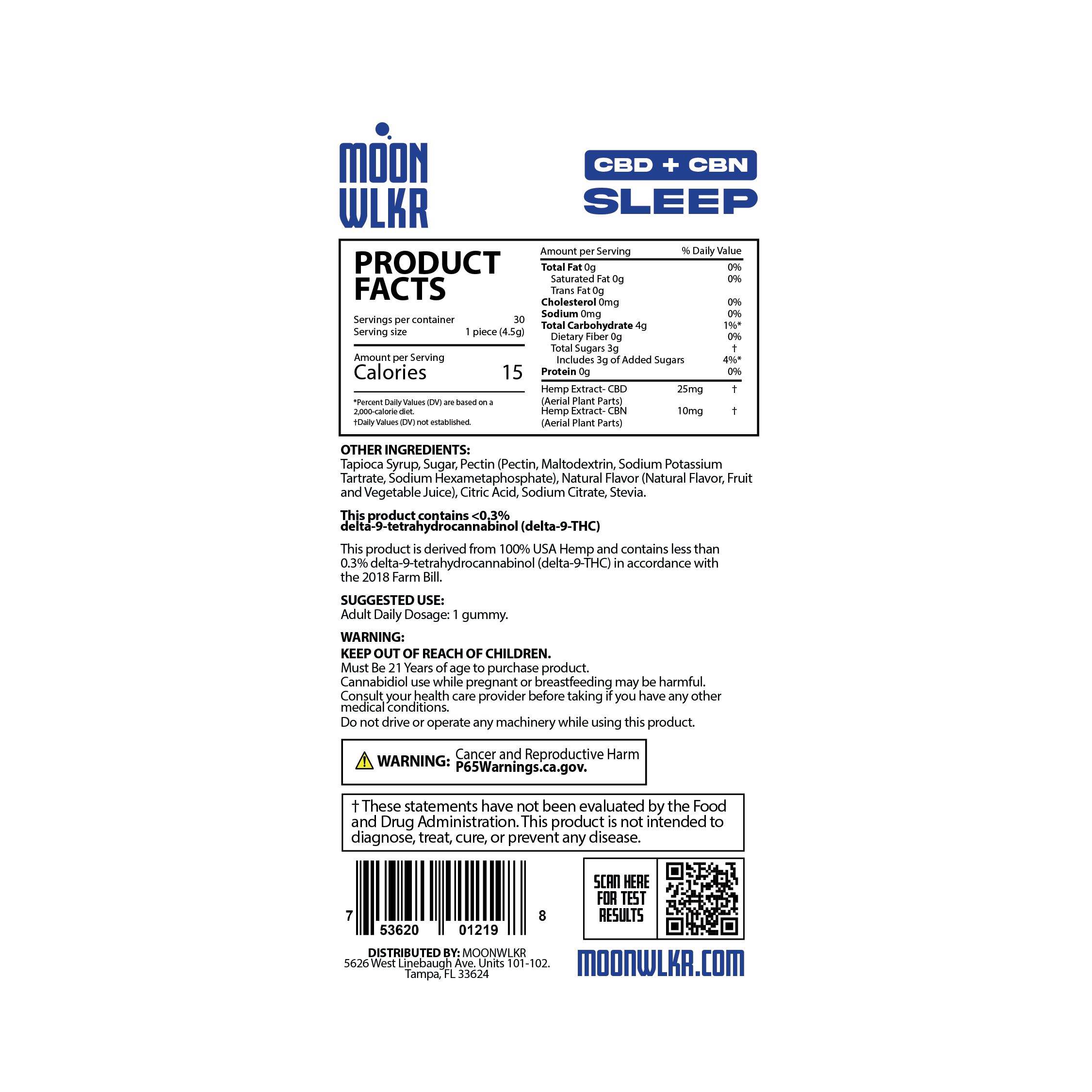 CBD:CBN Sleep Gummies — Mixed Berry - Image 3