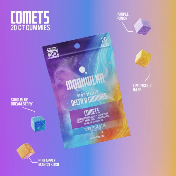 Delta 8 Gummies — Comets - Image 3