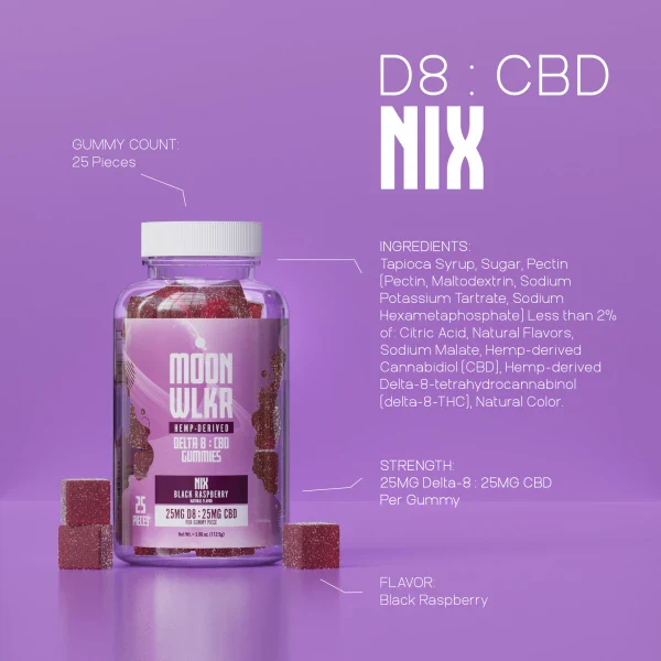Delta 8 : CBD  — Black Raspberry - Image 3