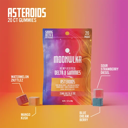 Delta 8 Gummies — Asteroids - Image 3