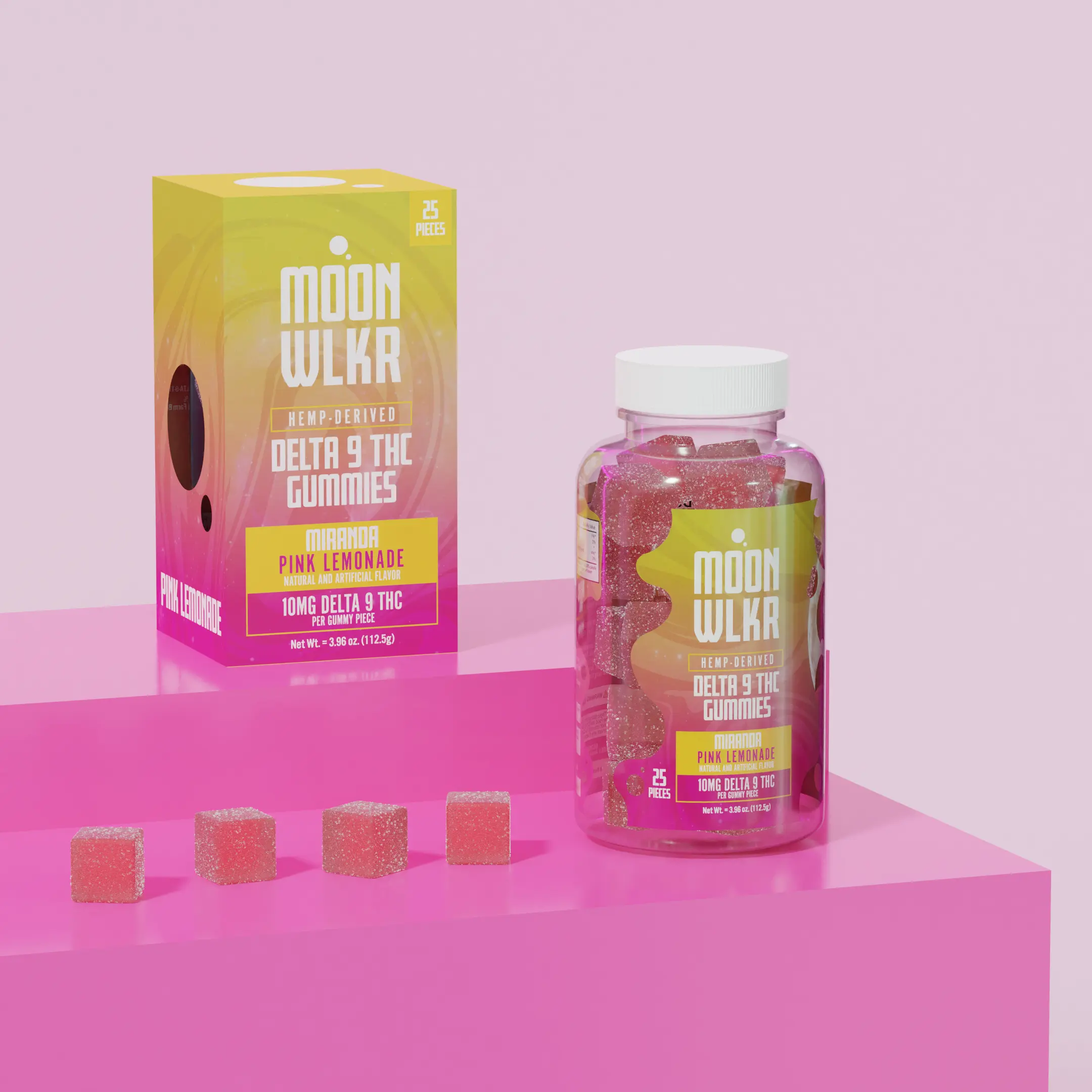 Delta 9 Gummies — Pink Lemonade - Image 4