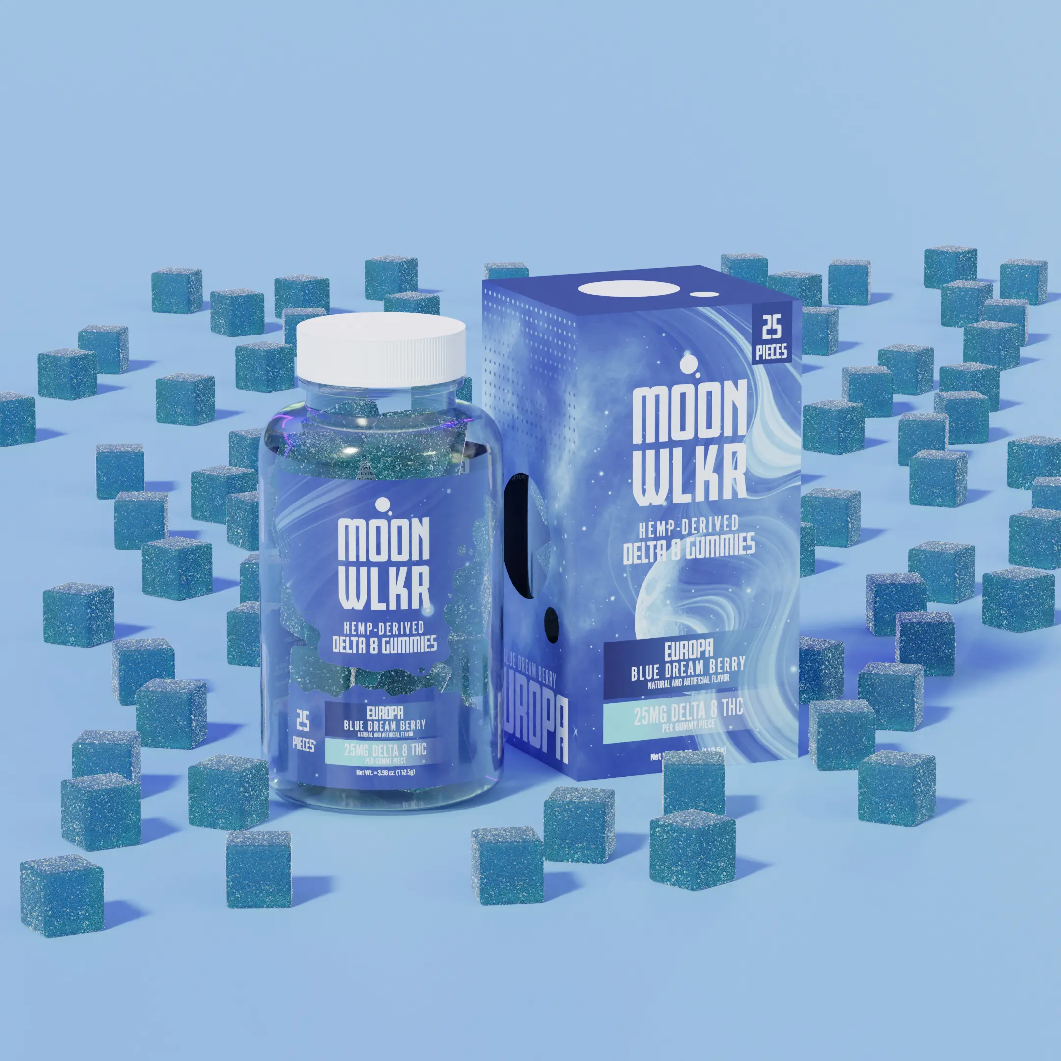 Delta 8 Gummies — Blue Dream Berry - Image 4
