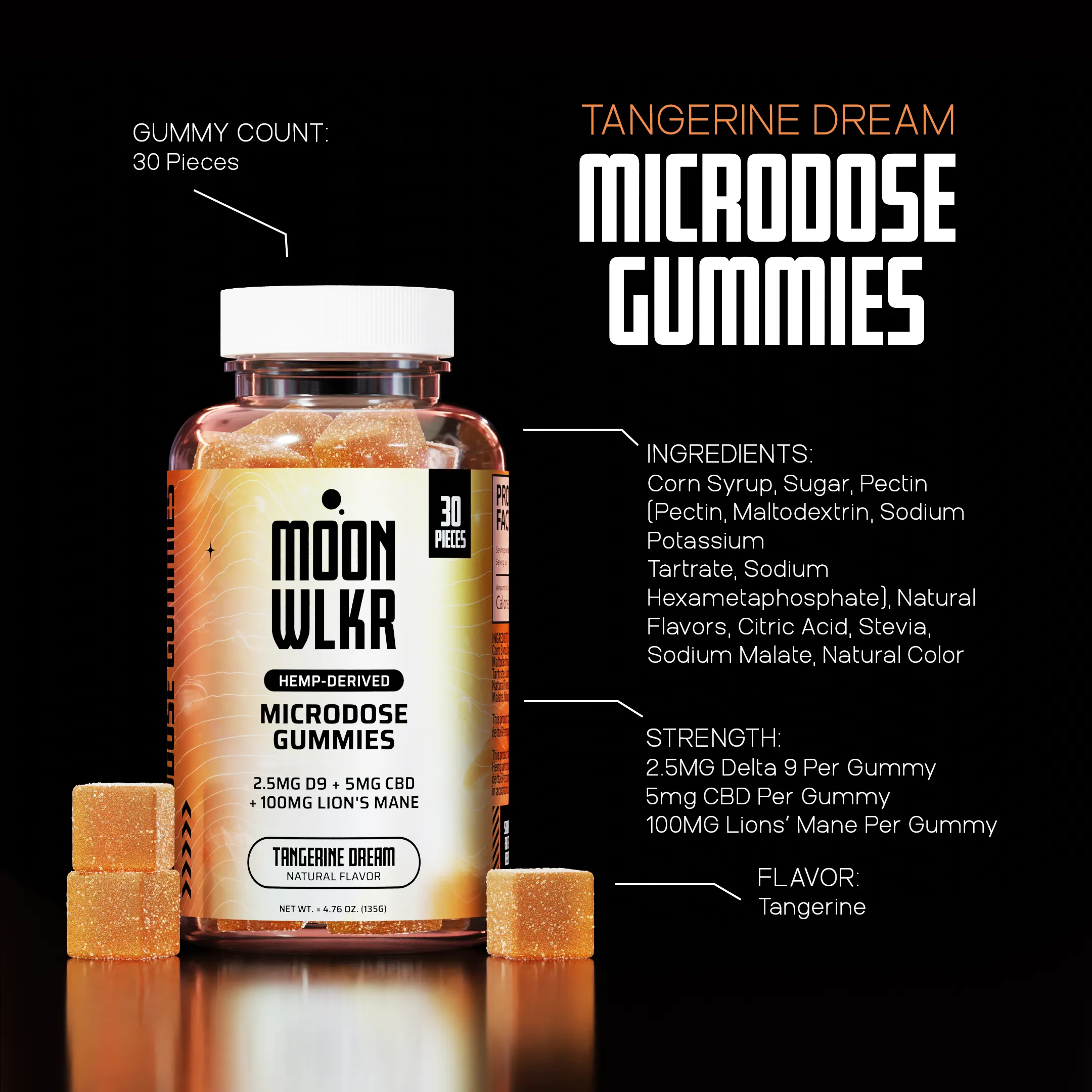 Microdose Gummies | Tangerine Dream - Image 3