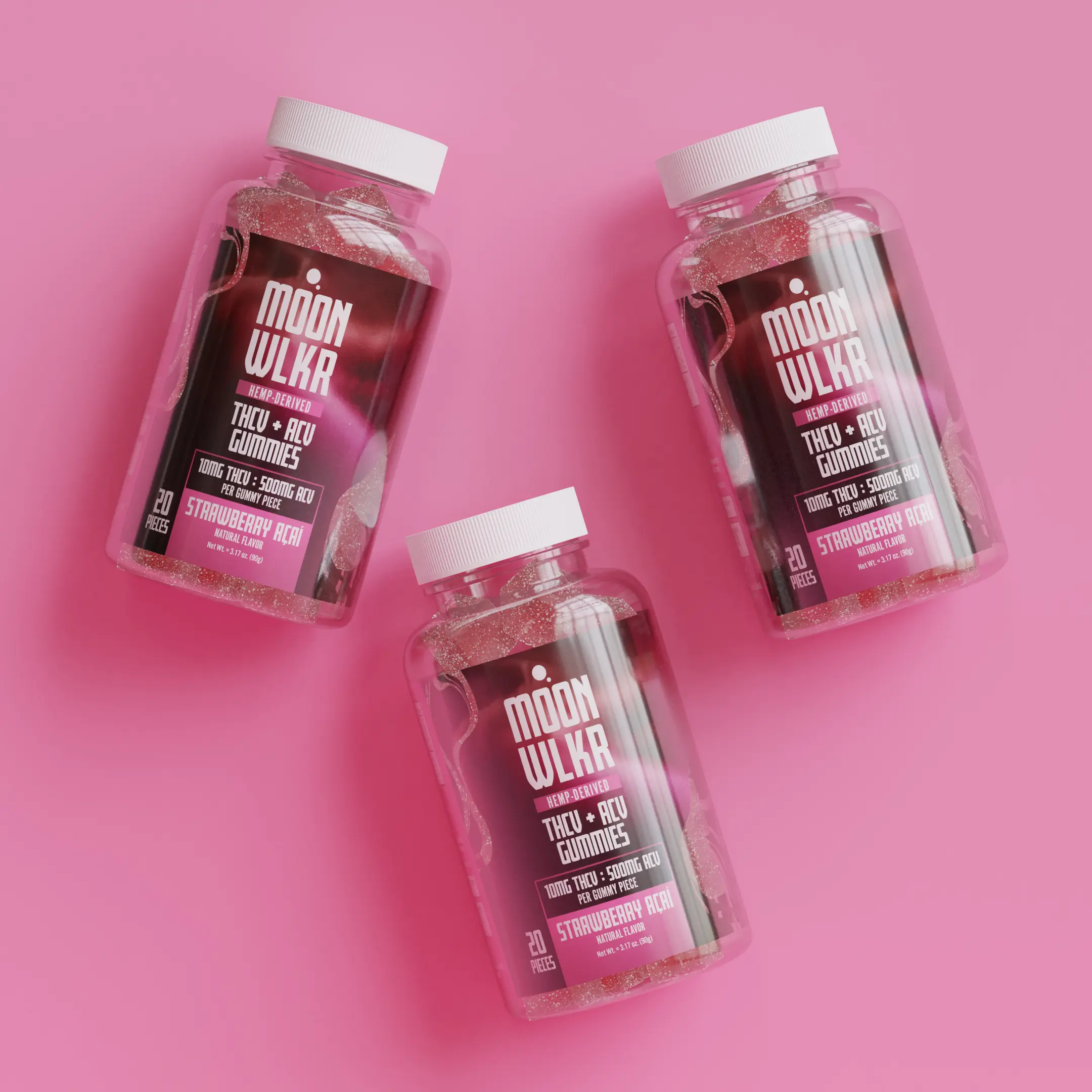 THC-V Gummies — Strawberry Acai - Image 4